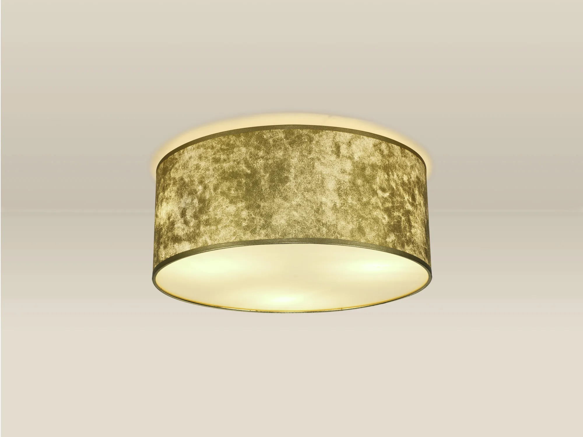 Baymont 50cm Flush 3 Light DK0628  Deco Baymont WH GL